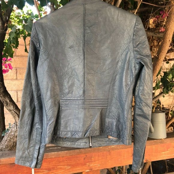 Women’s Small Wilson Leather Moto Style Jacket. Genuine Leather. - Picture 7 of 8